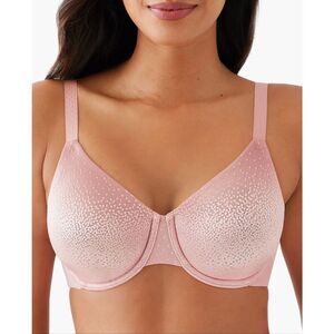 Wacoal Back Appeal Smoothing Underwire Bra Rose Elegance 34DDD
